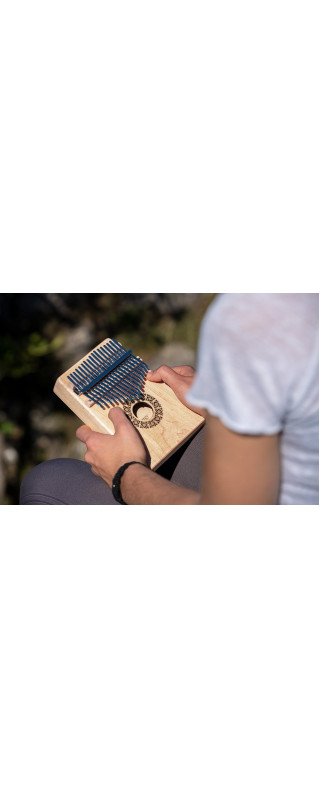 Meinl Sonic Energy KL1709H Sound Hole Kalimba, 17 notes, maple