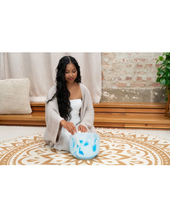 Meinl Sonic Energy MCSB10G Marble Crystal Singing Bowl 10