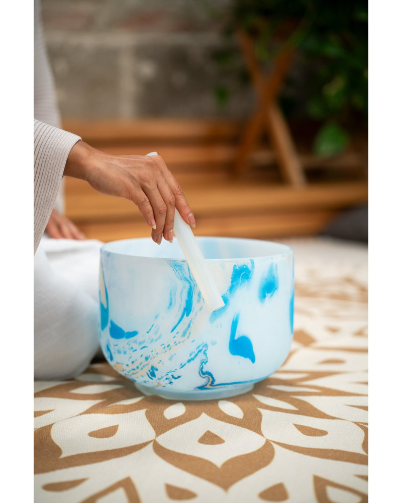 Meinl Sonic Energy MCSB10G Marble Crystal Singing Bowl 10