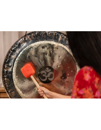 Meinl Sonic Energy MGM-L-ST Gong Mallet Large - Sweet Tangerine