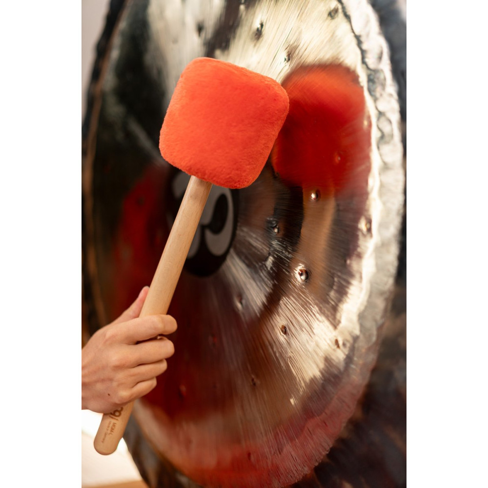 Meinl Sonic Energy MGM-L-ST Gong Mallet Large - Sweet Tangerine
