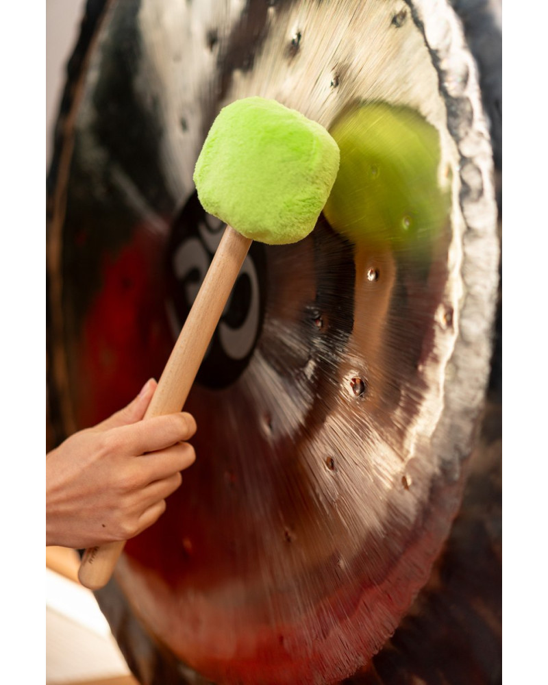 Meinl Sonic Energy MGM-M-PG Gong Mallet Medium - Pure Green