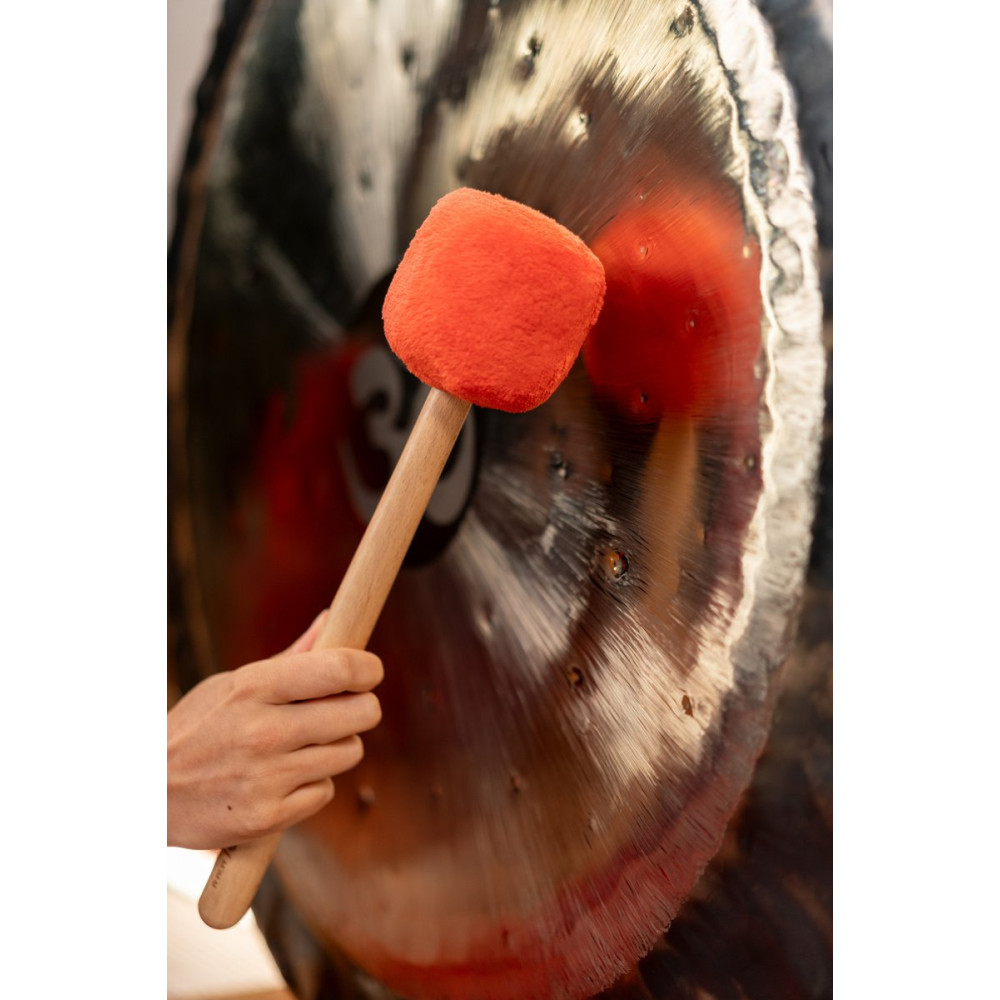 Meinl Sonic Energy MGM-M-ST Gong Mallet Medium - Sweet Tangerine