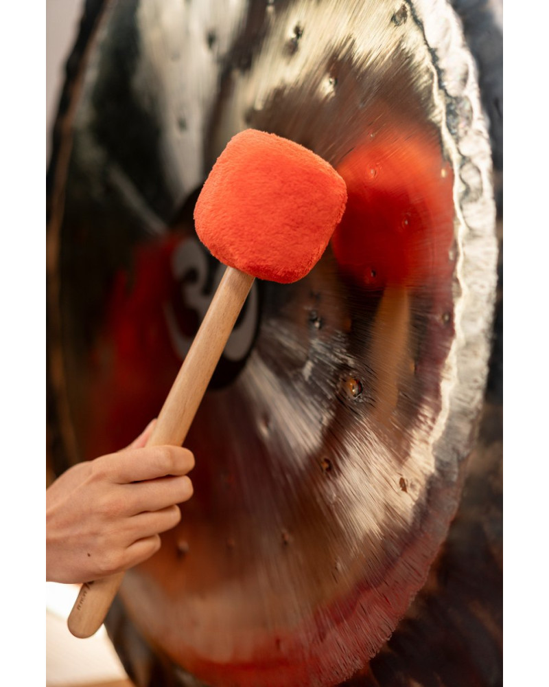 Meinl Sonic Energy MGM-M-ST Gong Mallet Medium - Sweet Tangerine