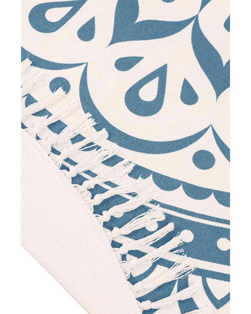 Meinl Sonic Energy MMR1NB Meditation Rug - Navy Blue / Floral Design