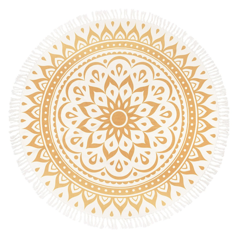 Meinl Sonic Energy MMR1VG Meditation Rug - Vintage Gold / Floral Design