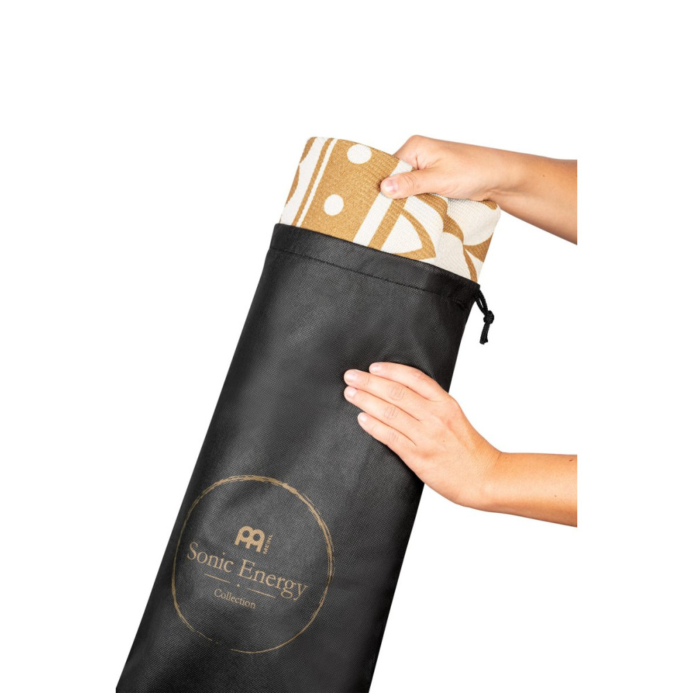 Meinl Sonic Energy MMR1VG Meditation Rug - Vintage Gold / Floral Design