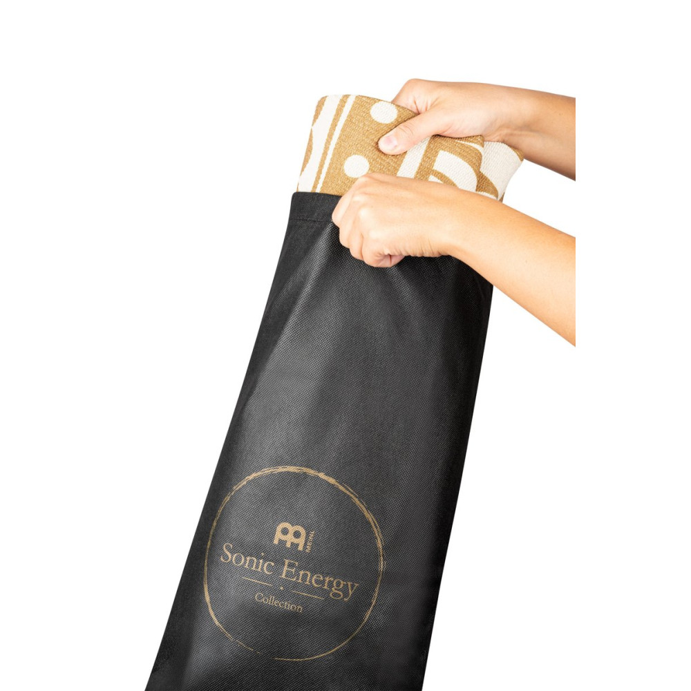 Meinl Sonic Energy MMR1VG Meditation Rug - Vintage Gold / Floral Design