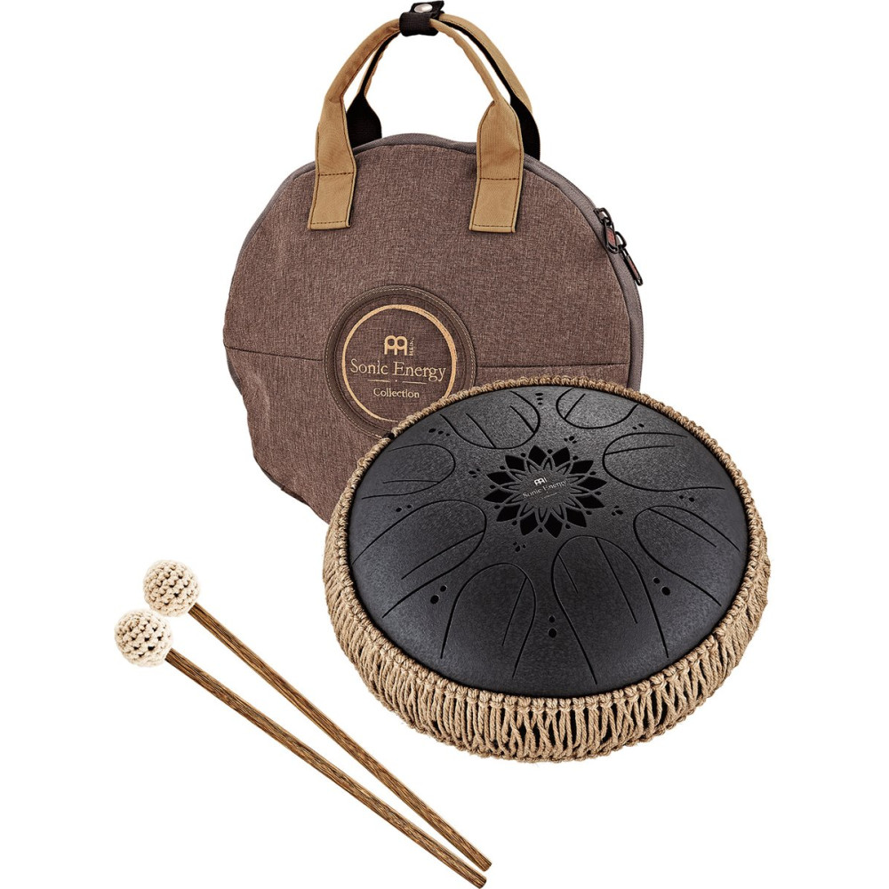 Meinl Sonic Energy MOSTD1BK Medium Octave Steel Tongue Drum 10