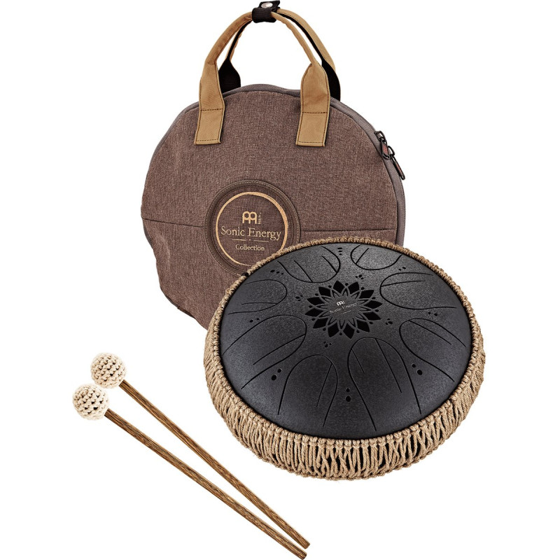 Meinl Sonic Energy MOSTD1BK Medium Octave Steel Tongue Drum 10