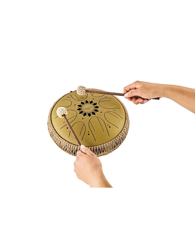 Meinl Sonic Energy MOSTD3G Medium Octave Steel Tongue Drum 10