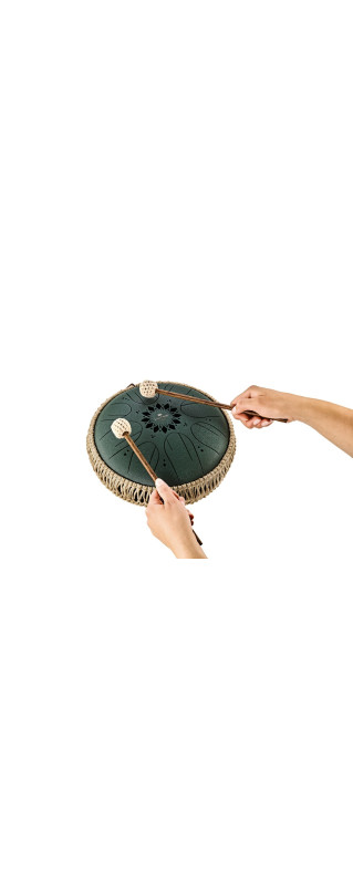 Meinl Sonic Energy MOSTD4DG Medium Octave Steel Tongue Drum 10