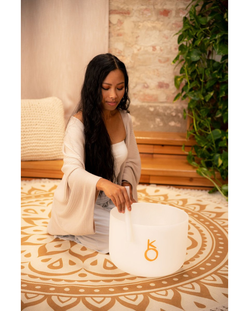 Meinl Sonic Energy PCSB12CH Planetary Tuned Crystal Singing Bowl 12