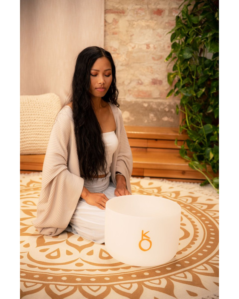 Meinl Sonic Energy PCSB12CH Planetary Tuned Crystal Singing Bowl 12