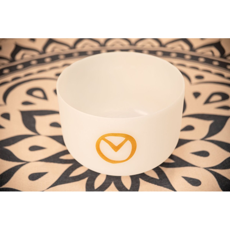 Meinl Sonic Energy PCSB12ESY Planetary Tuned Crystal Singing Bowl 12