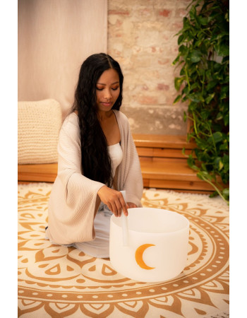 Meinl Sonic Energy PCSB12MSY Planetary Tuned Crystal Singing Bowl 12