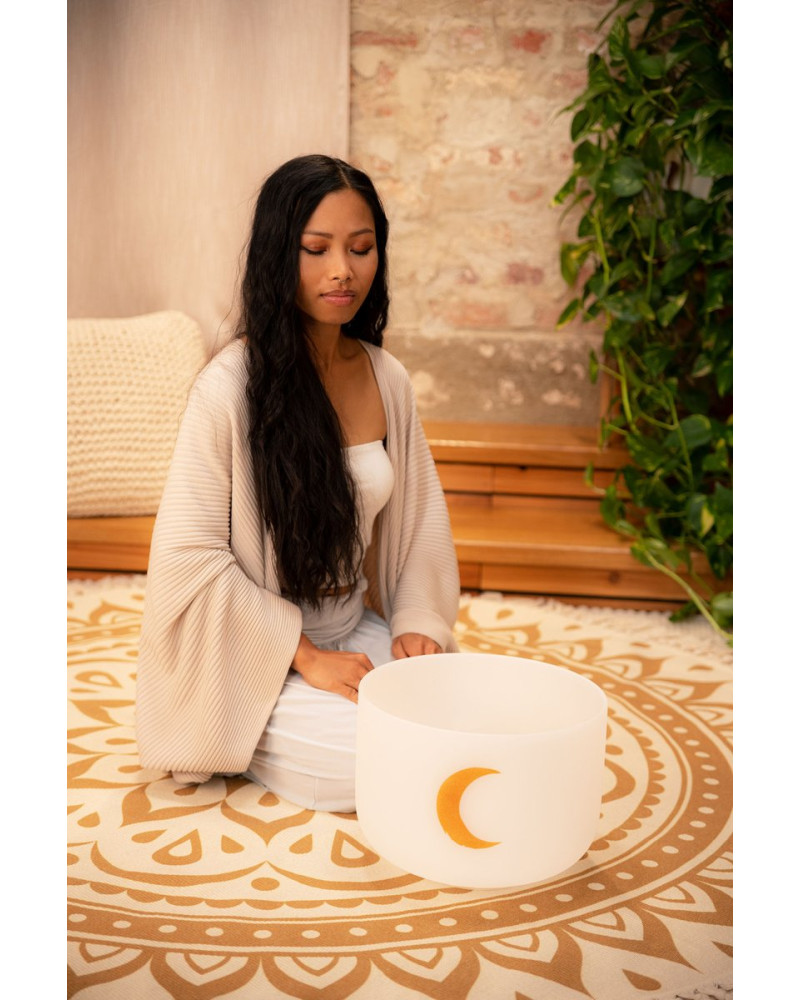 Meinl Sonic Energy PCSB12MSY Planetary Tuned Crystal Singing Bowl 12