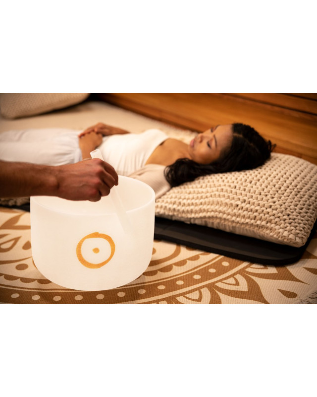 Meinl Sonic Energy PCSB12S Planetary Tuned Crystal Singing Bowl 12