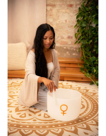 Meinl Sonic Energy PCSB12V Planetary Tuned Crystal Singing Bowl 12