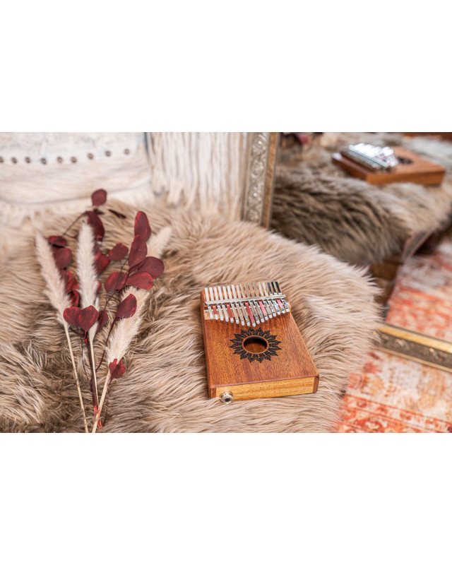 Meinl Sonic Energy PKL1708H Soundhole Pickup Kalimba - 17 notes / mahogany