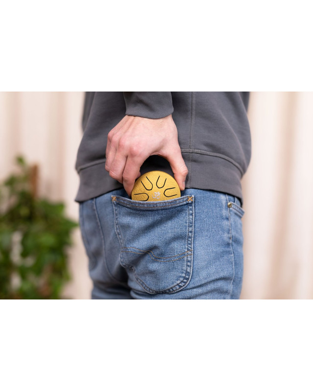 Meinl Sonic Energy PSTD3GOM Pocket Steel Tongue Drum 3