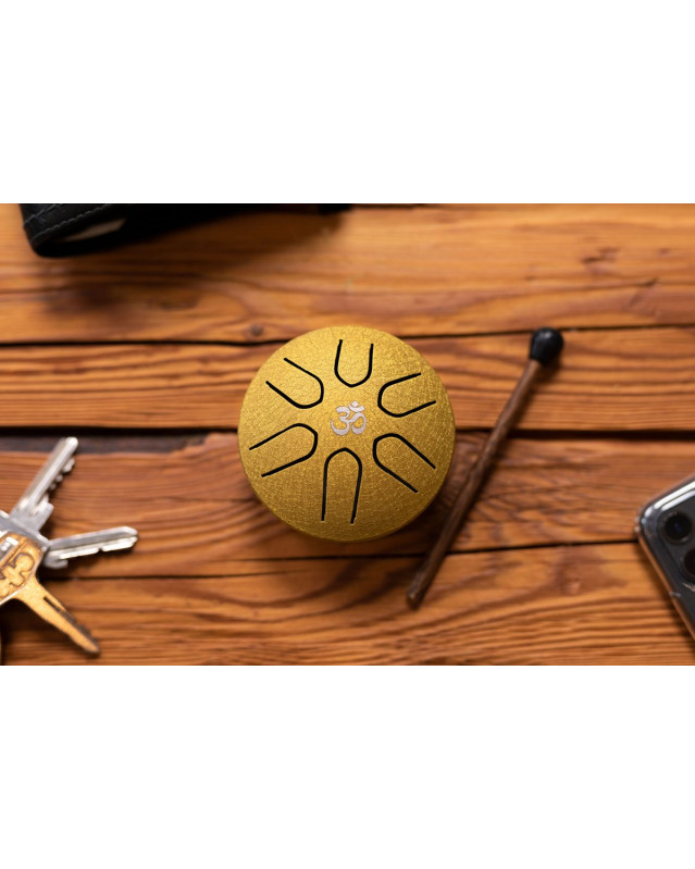 Meinl Sonic Energy PSTD3GOM Pocket Steel Tongue Drum 3