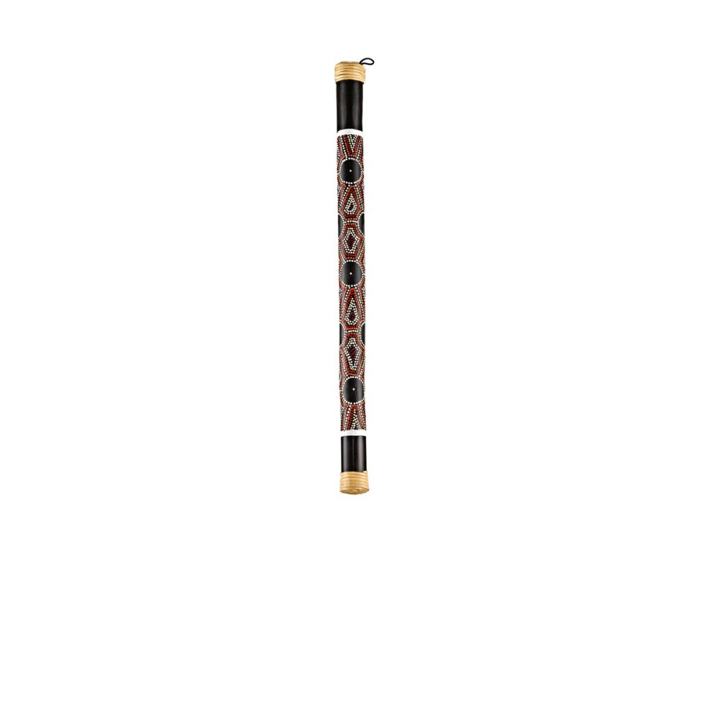 Meinl Sonic Energy RS1M Bamboo Rainstick Medium - Dot Painted/Black