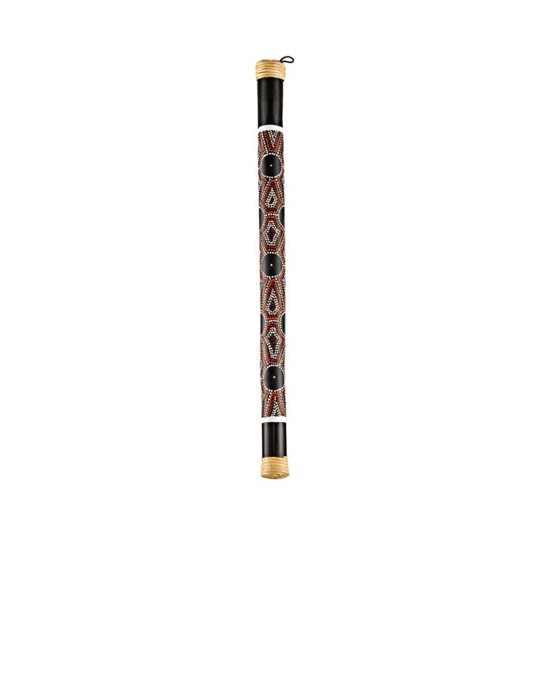 Meinl Sonic Energy RS1M Bamboo Rainstick Medium - Dot Painted/Black