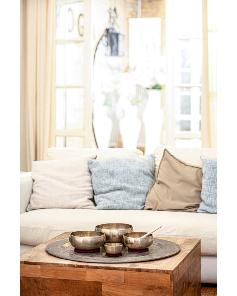 Meinl Sonic Energy SB-C-2700 Cosmos Series Singing Bowl Set 6 pcs - 250/650/800/1000g + Mallets