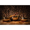 Meinl Sonic Energy SB-C-3800 Cosmos Series Basic Therapy Singing Bowl Set 5 pcs - 800/1000/2000g + Mallets