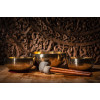 Meinl Sonic Energy SB-C-3800 Cosmos Series Basic Therapy Singing Bowl Set 5 pcs - 800/1000/2000g + Mallets