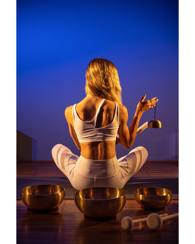 Meinl Sonic Energy SB-C-4750 Cosmos Series Singing Bowl Set 7 pcs - 250/1000/1500/2000g + Mallets