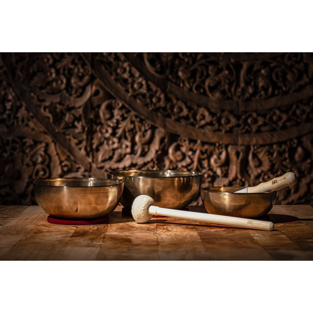 Meinl Sonic Energy SB-E-3100 Energy Therapy Series Singing Bowl Set 5 pcs - 700/1000/1400g + Mallets