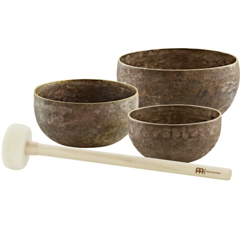 Meinl Sonic Energy SB-O-2200 Origin Series Singing Bowl Set 4 pcs - 600/700/900g + Mallet