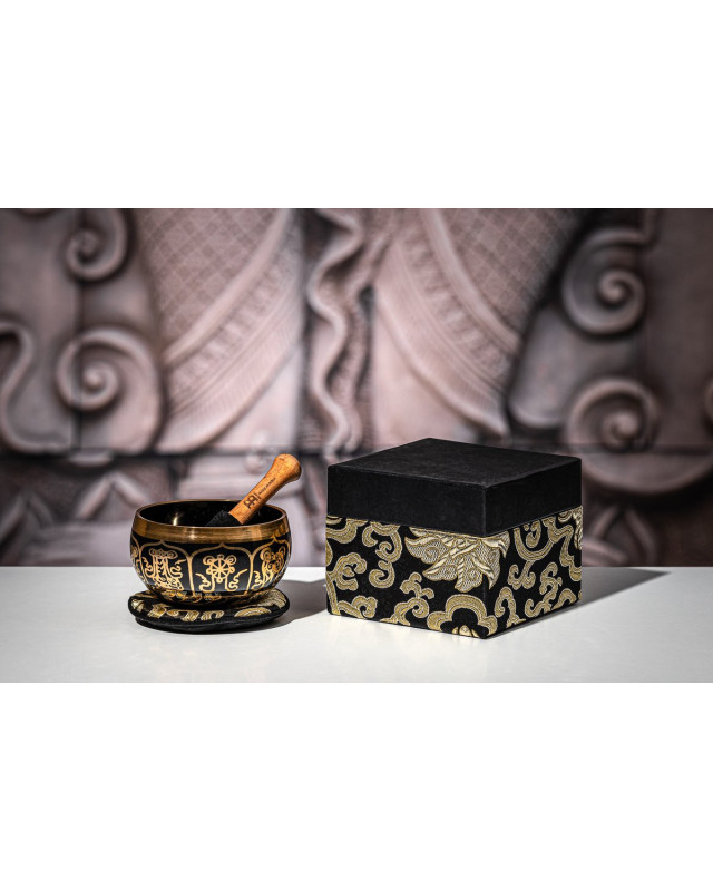 Meinl Sonic Energy SB-OR-300-BK Ornamental Series Singing Bowl - 300g