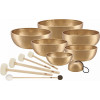 Meinl Sonic Energy SB-SET-CHA Singing Bowl Chakra Set 12 pcs - 250/700/1000/1400/1500/1800/2200g + Mallets