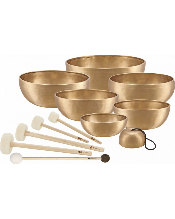 Meinl Sonic Energy SB-SET-CHA Singing Bowl Chakra Set 12 pcs - 250/700/1000/1400/1500/1800/2200g + Mallets