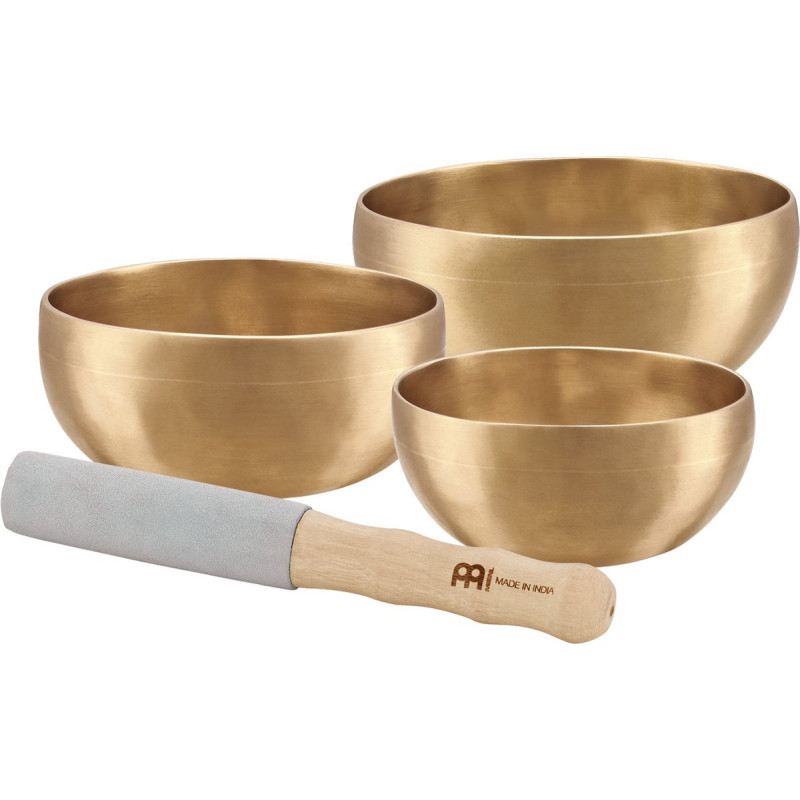 Meinl Sonic Energy SB-U-1500 Universal Series Singing Bowl Set 4 pcs - 400/500/600g + Mallet