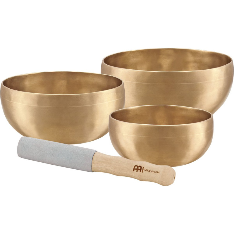 Meinl Sonic Energy SB-U-1950 Universal Series Singing Bowl Set 4 pcs - 500/700/750g + Mallet