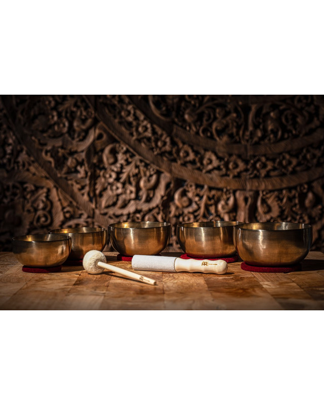 Meinl Sonic Energy SB-U-2950 Universal Series Singing Bowl Set 7 pcs - 400/500/600/700/750g + Mallet