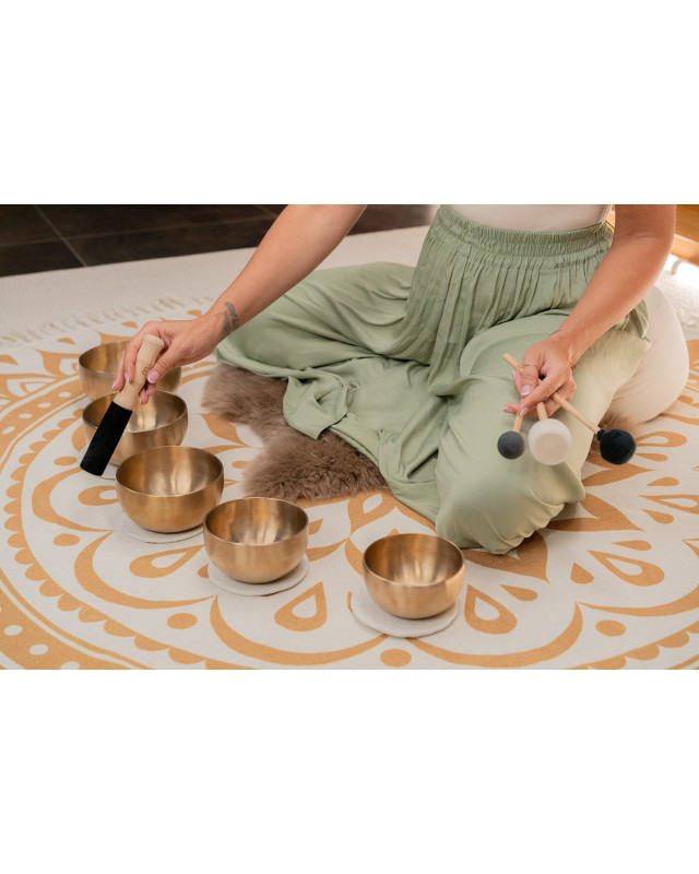 Meinl Sonic Energy SB-Y2 5-piece Yoga Nidra Singing Bowl Set