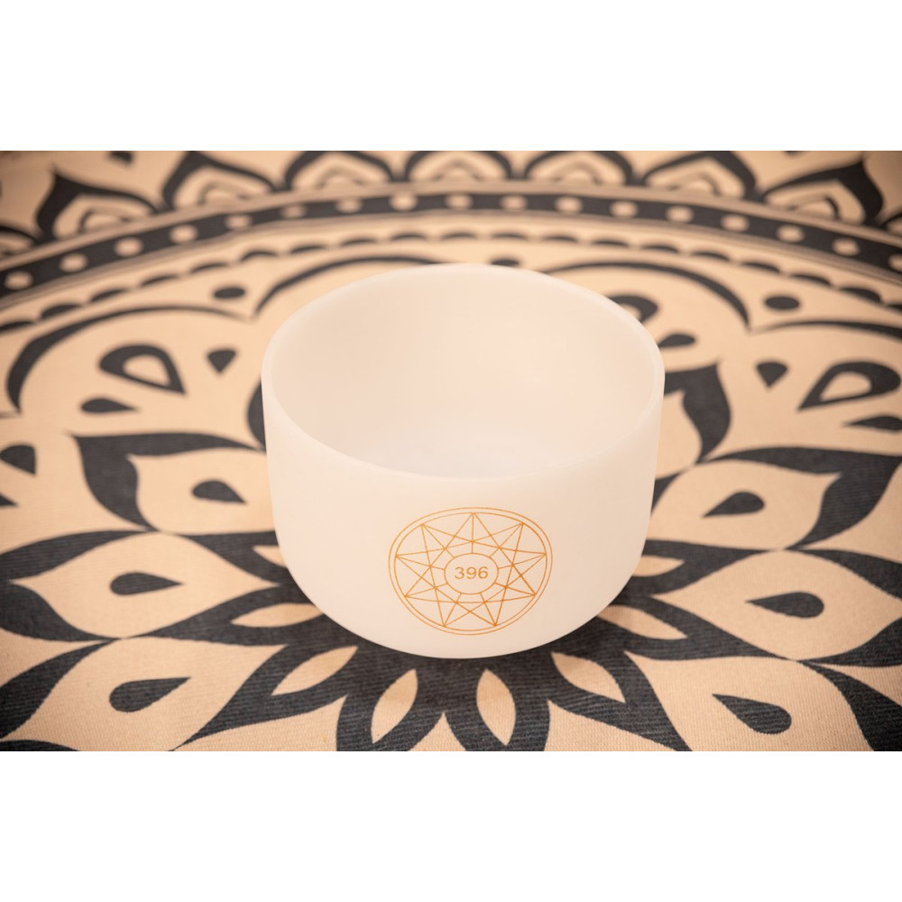 Meinl Sonic Energy SOLCSB10-396 Solfeggio Crystal Singing Bowl 10