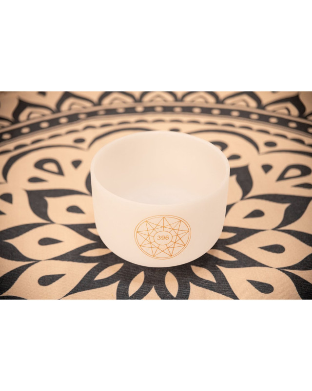 Meinl Sonic Energy SOLCSB10-396 Solfeggio Crystal Singing Bowl 10