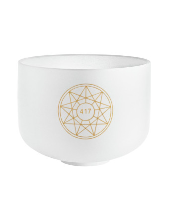 Meinl Sonic Energy SOLCSB10-417 Solfeggio Crystal Singing Bowl 10