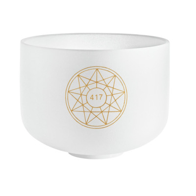 Meinl Sonic Energy SOLCSB10-417 Solfeggio Crystal Singing Bowl 10