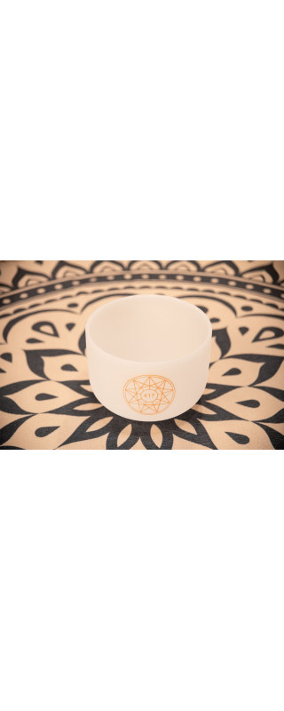 Meinl Sonic Energy SOLCSB10-417 Solfeggio Crystal Singing Bowl 10