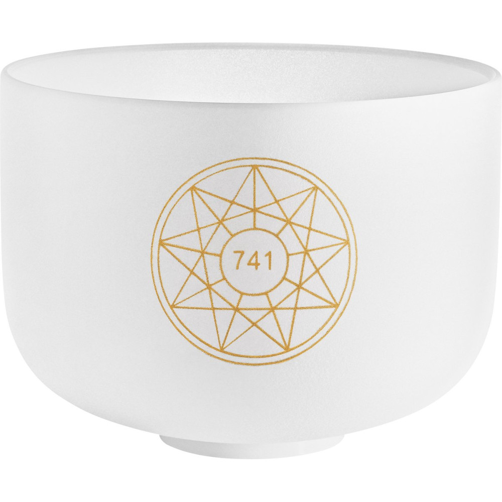 Meinl Sonic Energy SOLCSB10-741 Solfeggio Crystal Singing Bowl 10