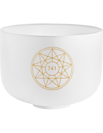 Meinl Sonic Energy SOLCSB10-741 Solfeggio Crystal Singing Bowl 10