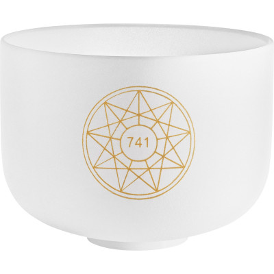 Meinl Sonic Energy SOLCSB10-741 Solfeggio Crystal Singing Bowl 10