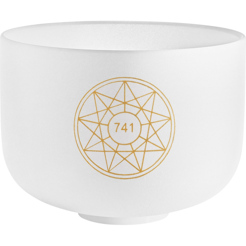 Meinl Sonic Energy SOLCSB10-741 Solfeggio Crystal Singing Bowl 10
